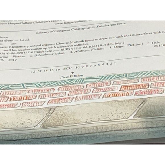 I Gotta Draw Hardcover Bruce Degen Author, Illustrator Children's Picture Book - Picture 10 of 13